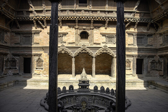 Tusha Hiti Sunken Bath at Patan Durbar Square Nepal