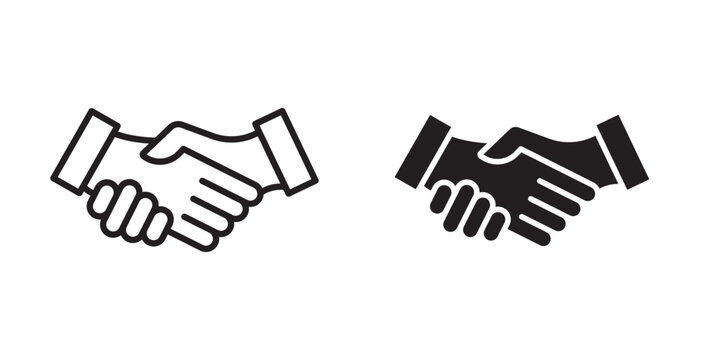 Deal handshake icon