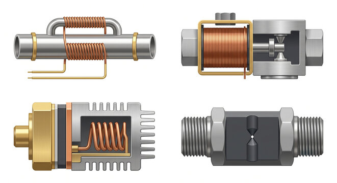 Illustration of Thermal Mass Flow Controller (MFC) components: sensor, control valve, vaporizer, and orifice.