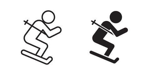 Skiing icon © Topline
