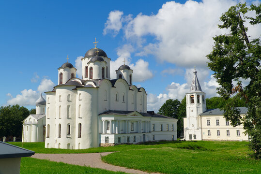 Yaroslav&rsquo;s Court in Veliky Novgorod, Russia