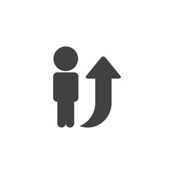 Human resources icon . Single icon for teamwork, recruitment, leadership, communication, motivation, and cooperation icon.