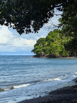 a beautiful beach located on ternate island