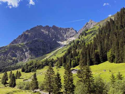 at the Great Walser Valley in Austria