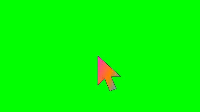 4K Green Screen Arrow Animation (Clicking Arrows) Seta Anima&ccedil;&atilde;o clique setas Fundo Verde