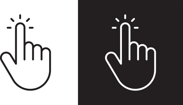 Clicking finger icon
