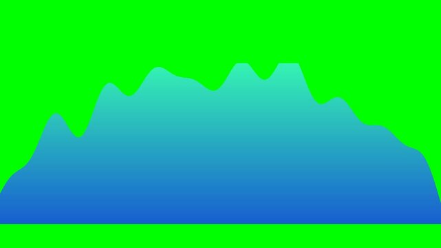 4K Green Screen Graphics and Animation Progressive Growth Concept in Finance Gr&aacute;ficos Anima&ccedil;&atilde;o Conceito de Crescimento Progressivo Finan&ccedil;as Fundo Verde