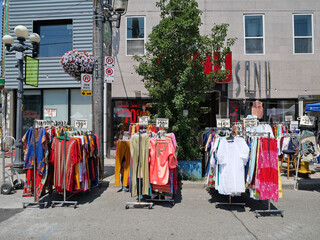 Obraz premium Toronto Little India district Bazaar