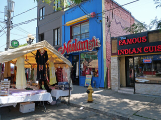 Obraz premium Toronto Little India district Bazaar