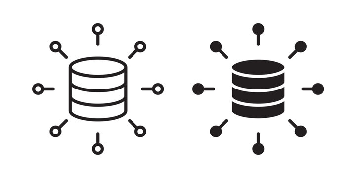 Data aggregation icon