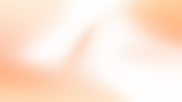 Soft peach and white gradient abstract background texture with smooth color transition transparent background