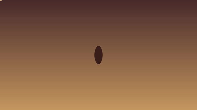 Minimalist loading spinner animation with smooth circular motion on gradient 4k background, progress circle