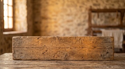 Fototapeta premium Ultra realistic reclaimed barn wood background with aged rustic texture, authentic weathered planks and copy space, perfect for vintage branding, product display, food, craft, and advertising.