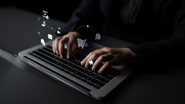 Omnichannel marketing journey showing interaction across media, email, messaging, mobile, ecommerce, and search to enhance customer experience and engagement Latch