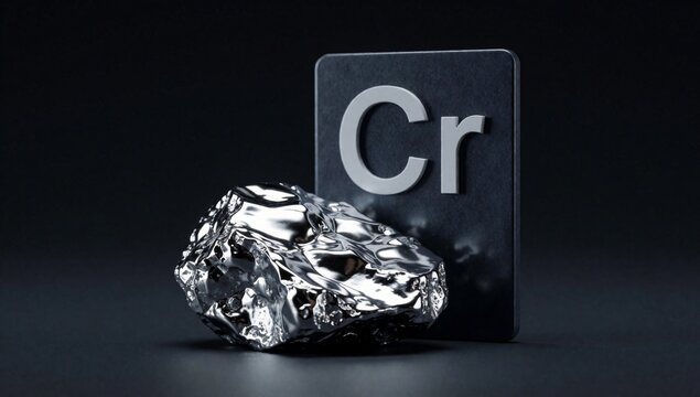 Rendering periodic table elements specifically element background black center there square-shaped board lette