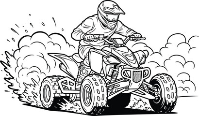Black and white comic explosion line art splash effect for graphic design. © Vhya