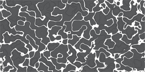 Grey and white abstract camouflage pattern design element for backgrounds and textures © MD.HUZZATULLAHISLAM