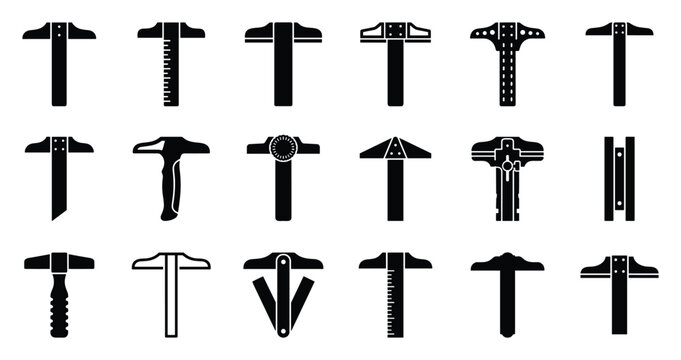 Screw bolt and fastener vector icon set featuring hardware screws, metal bolts, threaded pins, construction fixings, industrial hardware and mechanical assembly parts for engineering design.