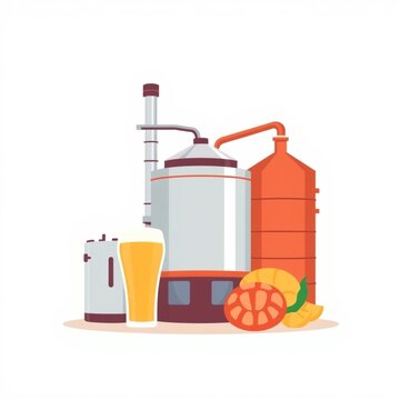 Brewery Equipment Interior