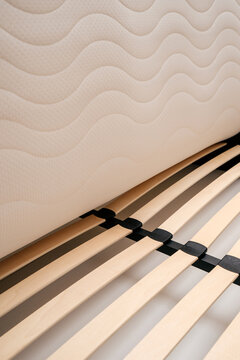 New wooden slats are added to the bed base for better support and comfort