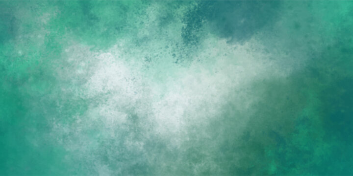 Organic dark green abstract background featuring emerald jade cosmic smoke cloud watercolor textures ideal for eco friendly designs
