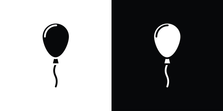 Balloon icon minimal logos bundle