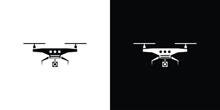 Drone icon minimal logos bundle