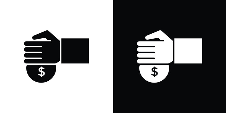 Investment icon minimal logos bundle