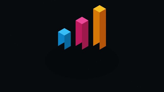 Isometric Block Chart Collaboration