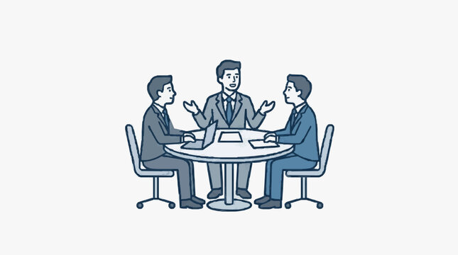 Business Meeting or Negotiation Discussion