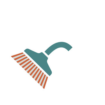Cleaning brush icon