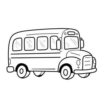 School Bus Illustration