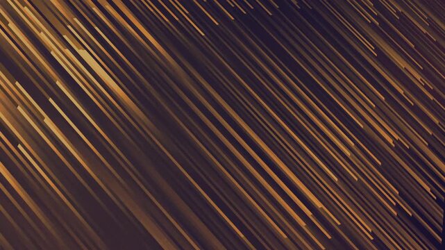 Abstract Gold and Bronze Diagonal Lines Motion Background