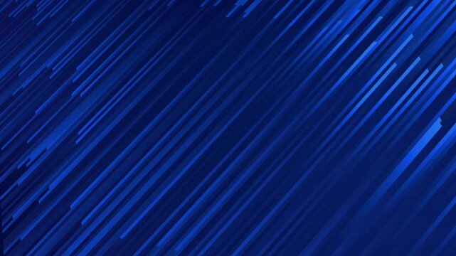 Abstract Dark Blue Diagonal Lines Motion Background