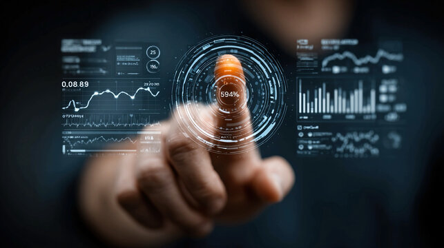 Digital marketing concept leveraging data driven strategies social media SEO content marketing analytics tools customer engagement personalization automation and modern business growth optimization