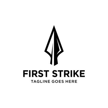 Sharp arrowhead logo symbolizing precision and strategic direction.
