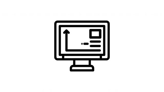 chart minimalist stroke animation