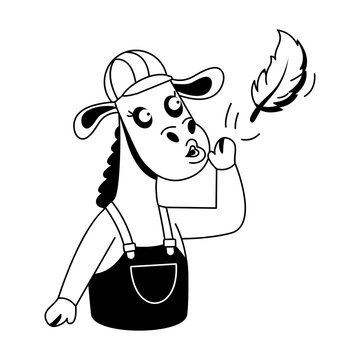 Blowing Leaf