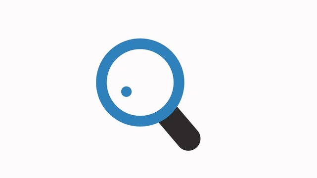 Business Search Animation Icon Design