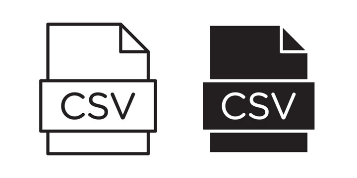 Download CSV file icon