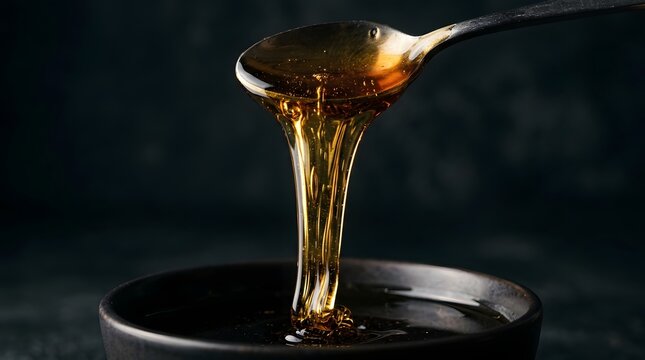Pouring Maple Syrup