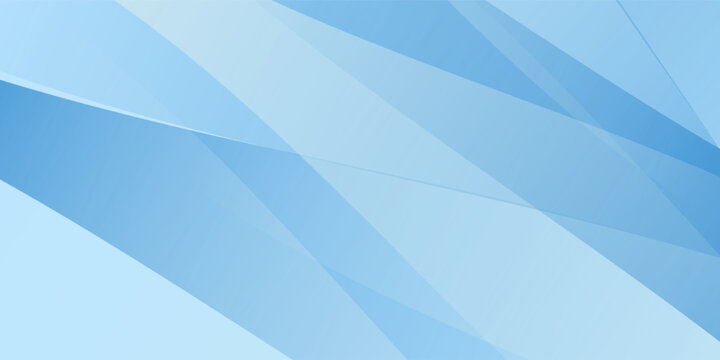 Background design with layers of textured triangle diamond and squares shapes in random geometric pattern blue