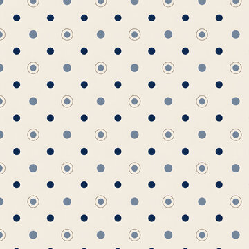 Continental Luxury Polkadot Premium Geometric Dot Repeat Pattern for Contemporary Clothing Design