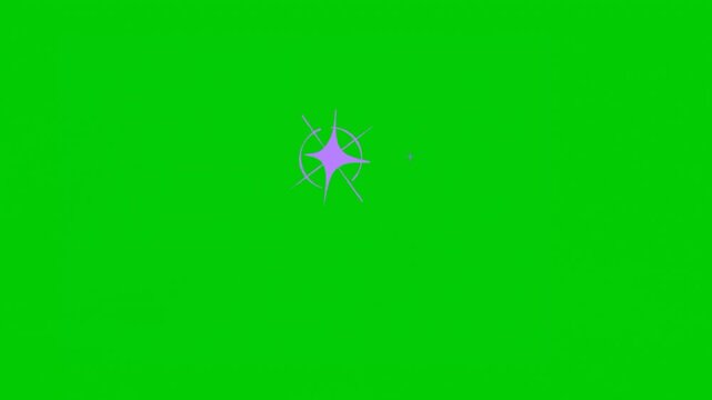 Decorative twinkle animation featuring bright sparkling lights for transitions and backgrounds.
