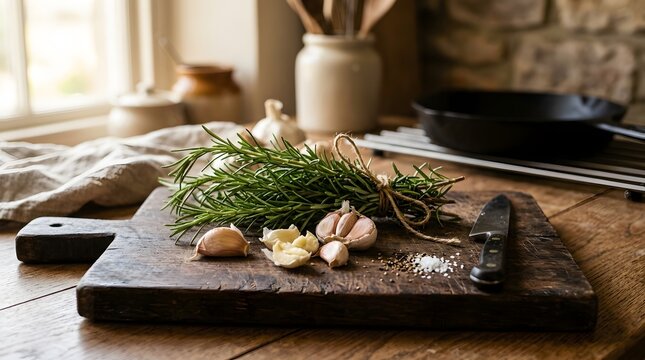 Fresh Rosemary & Garlic