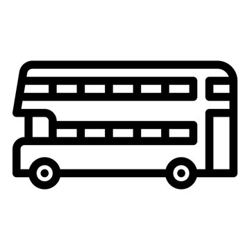 double decker icon