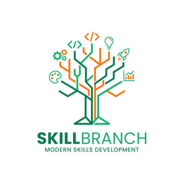 SkillBranch modern skills development logo.