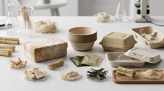 Innovative biodegradable biomaterials and next-generation sustainable packaging made from renewable natural resources