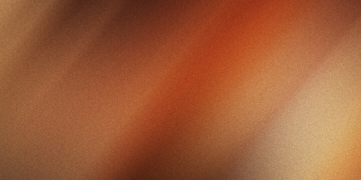 Textured background with warm orange and brown gradient tones featuring subtle grain and noise finish for artistic backdrop.