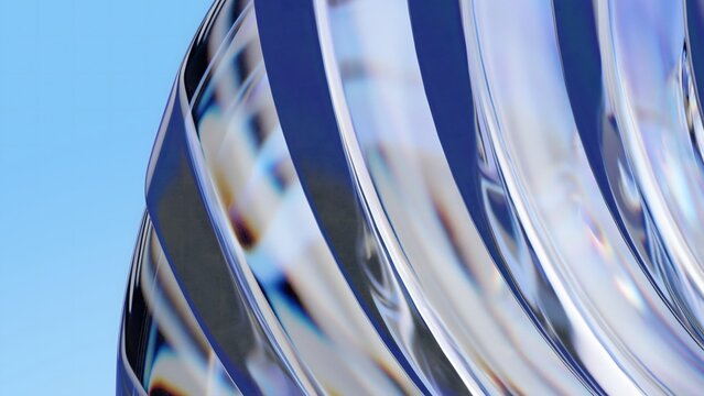 image light background header design, of a crystal clear liquid wave azure crystal